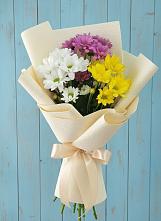 Букет цветов из:  Хризантемы в Каменномостском