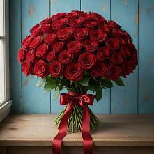 Букет Красные розы Блэк Меджик в Каменномостском