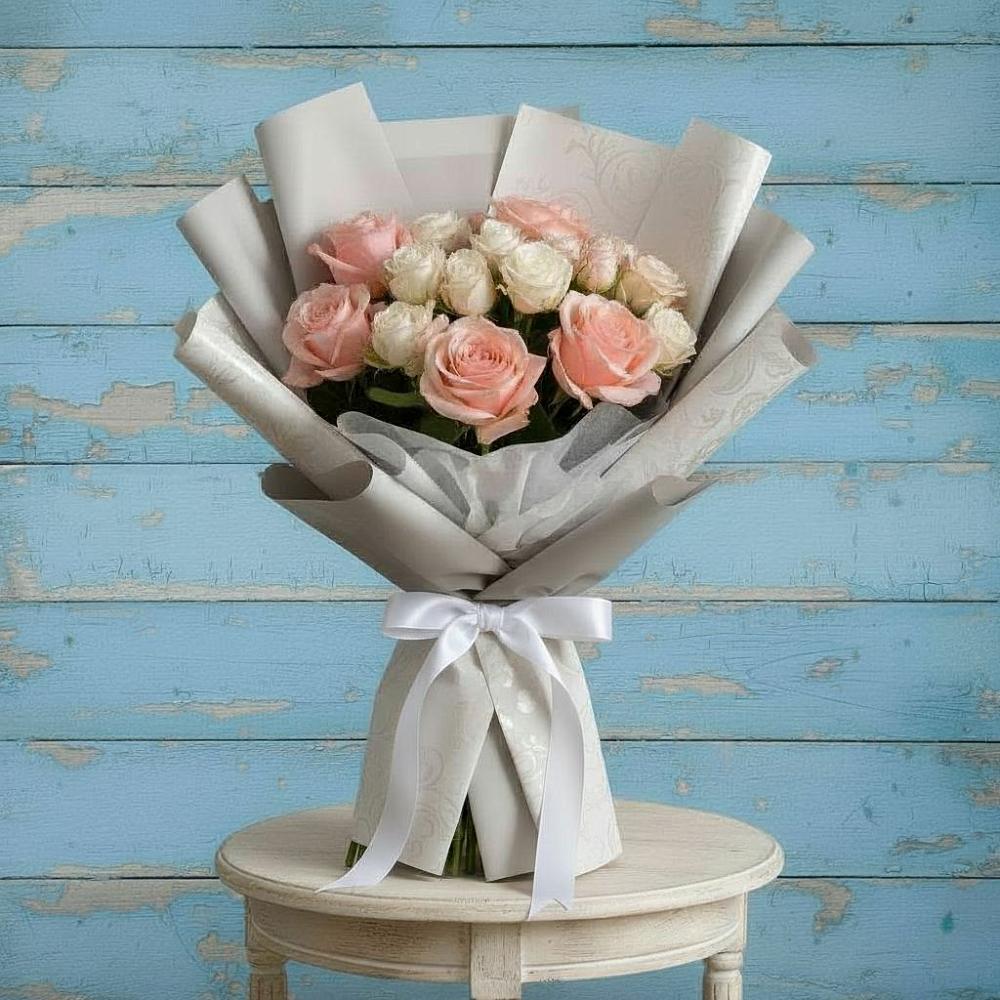 Букет цветов из: Розы в Каменномостском