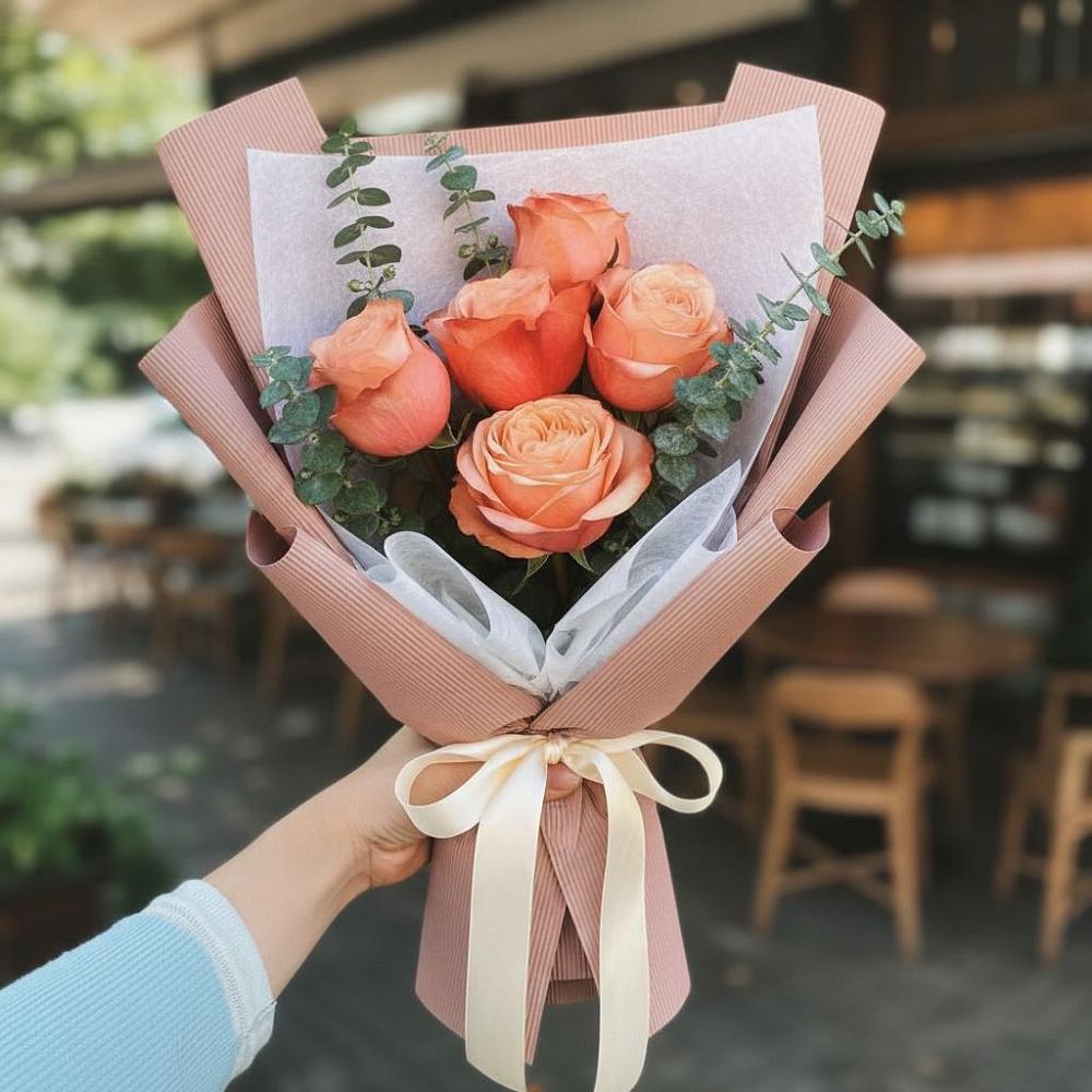 Букет цветов из: Розы в Каменномостском