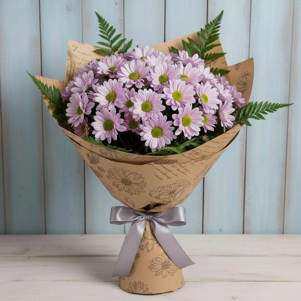 Букет цветов из: Хризантемы в Каменномостском