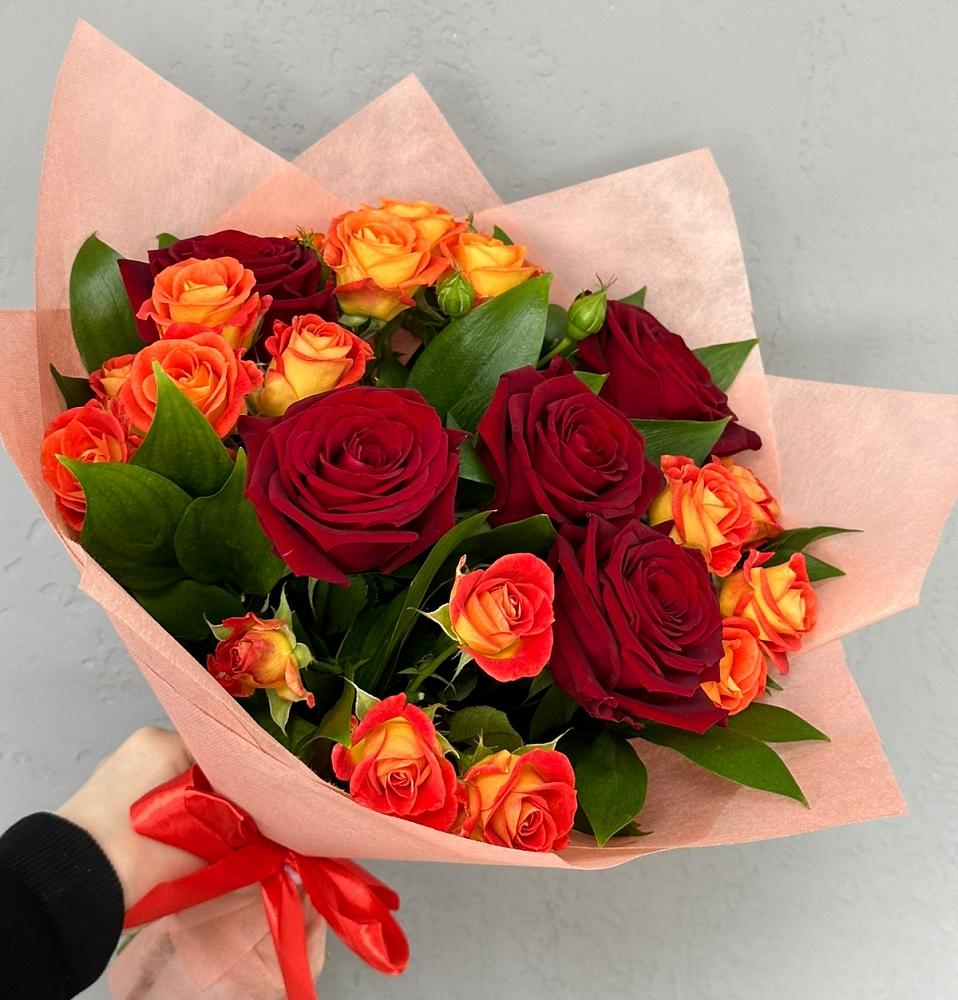 Букет Любовь и восторг в Каменномостском