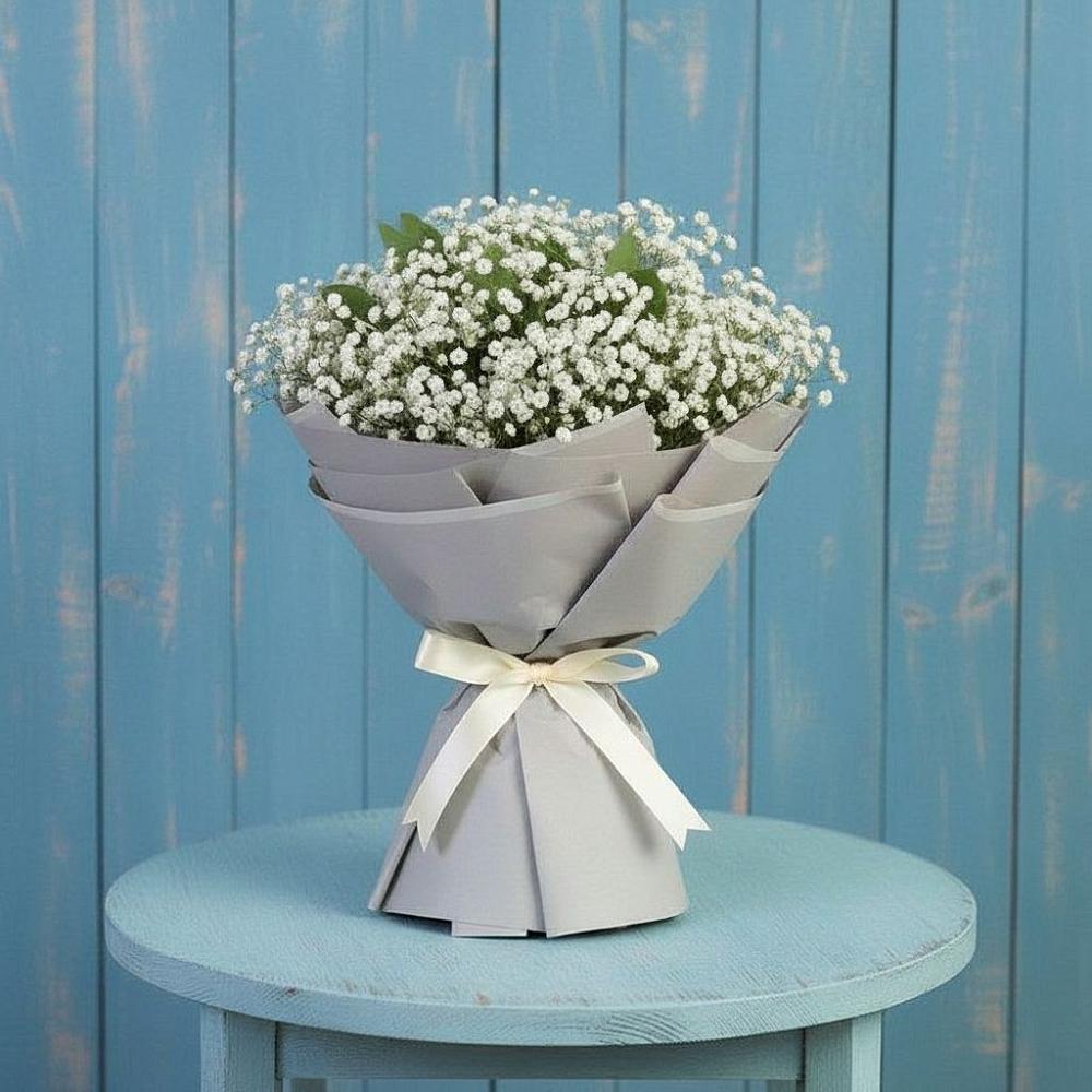 Букет цветов из: Гипсофила в Каменномостском