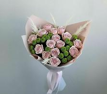 Букет цветов из:  Розы и Хризантемы в Каменномостском