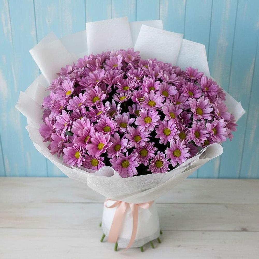 Букет цветов из: Хризантемы в Каменномостском