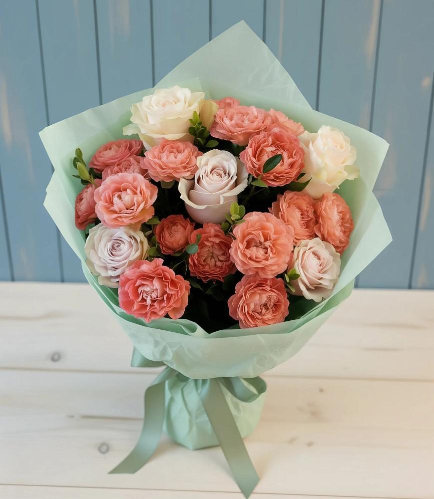 Букет цветов из: Розы в Каменномостском