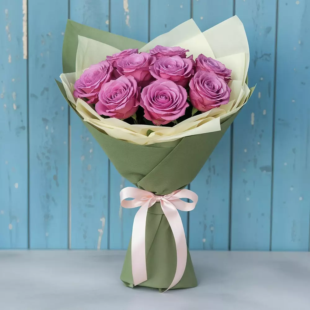 Букет Розы Фёрст Леди в Каменномостском