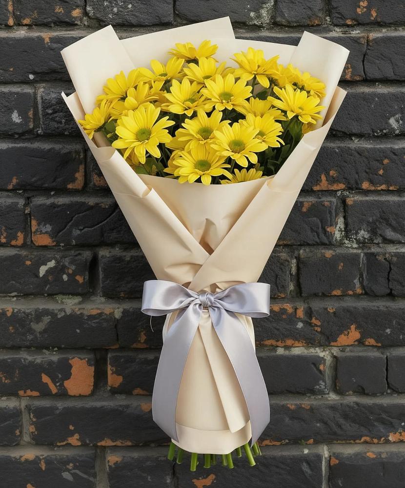 Букет цветов из: Хризантемы в Каменномостском