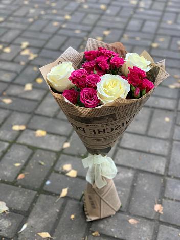 Букет цветов из: Розы в Каменномостском