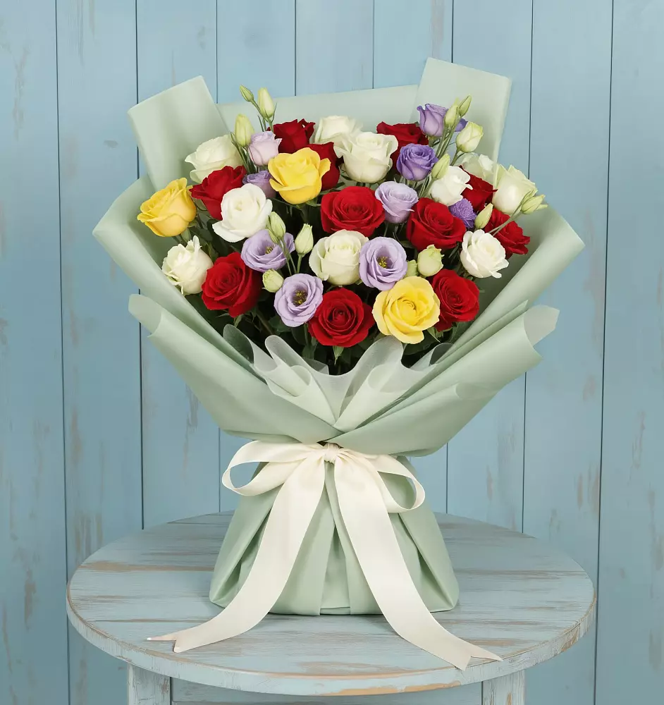 Букет цветов из: Розы в Каменномостском