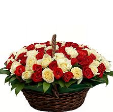 Премиум букет из: Розы #REPLACE_PRED# Каменномостском