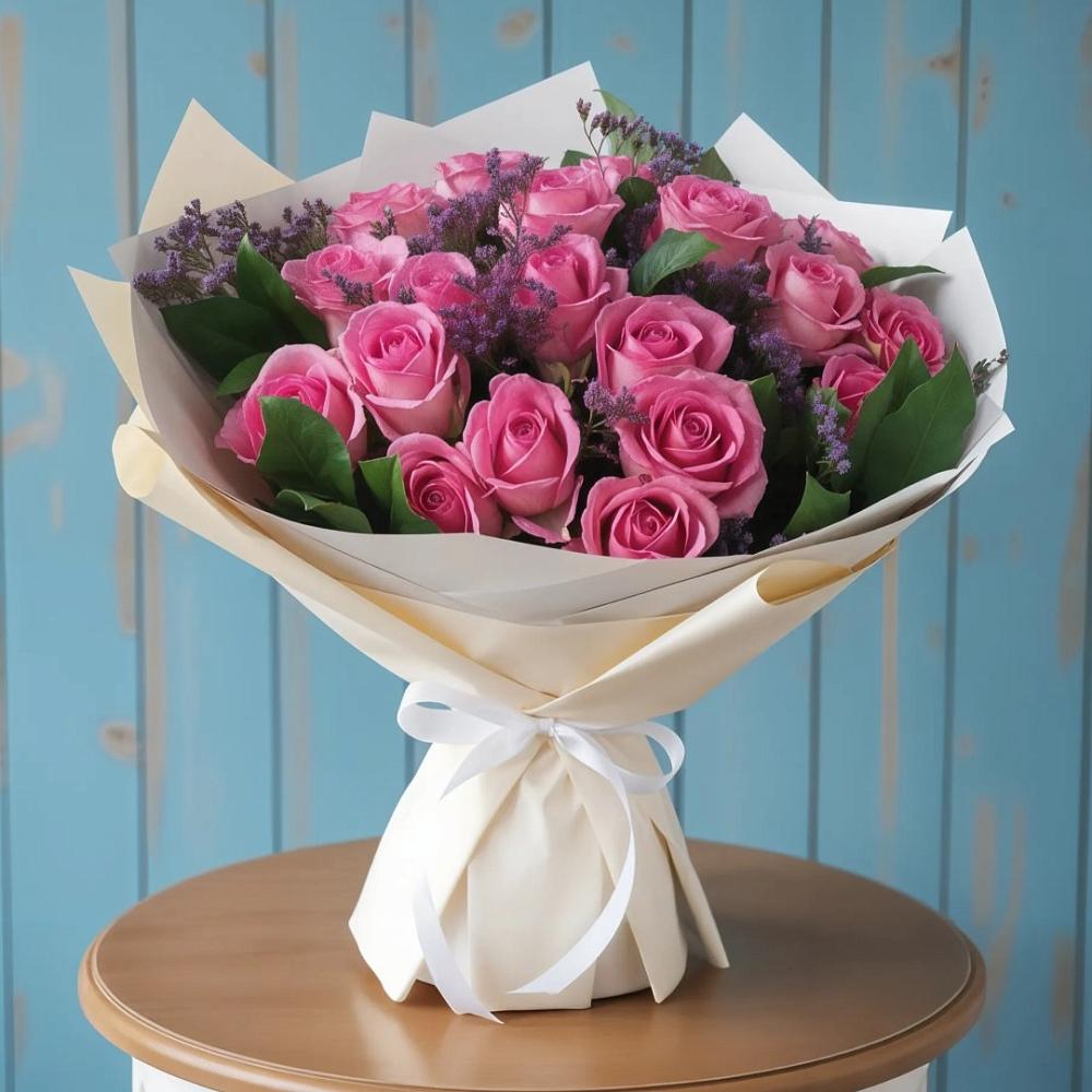 Букет цветов из: Розы в Каменномостском