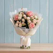 Букет цветов из:  Розы в Каменномостском