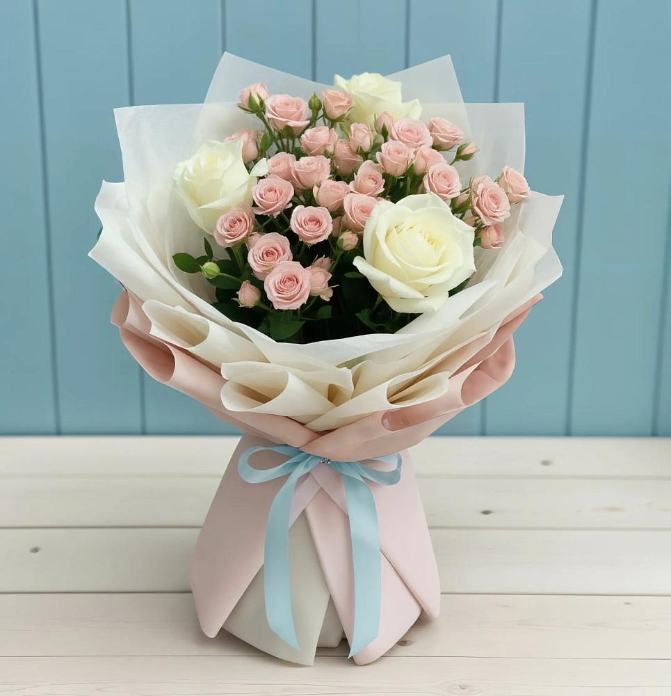 Букет цветов из: Розы в Каменномостском