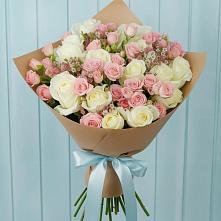 Букет цветов из:  Розы в Каменномостском